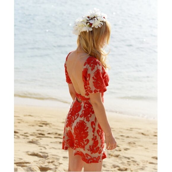 💕FOR LOVE & LEMONS💕 San Marcos Mini Dress XS - Picture 4 of 14